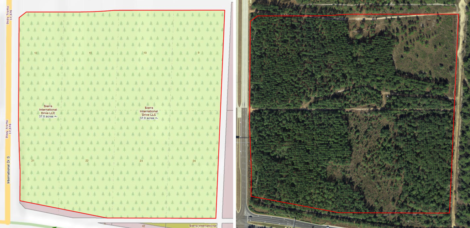 Example of using imagery to validate bonafide agriculture use