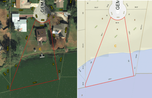 cadastral mapping example