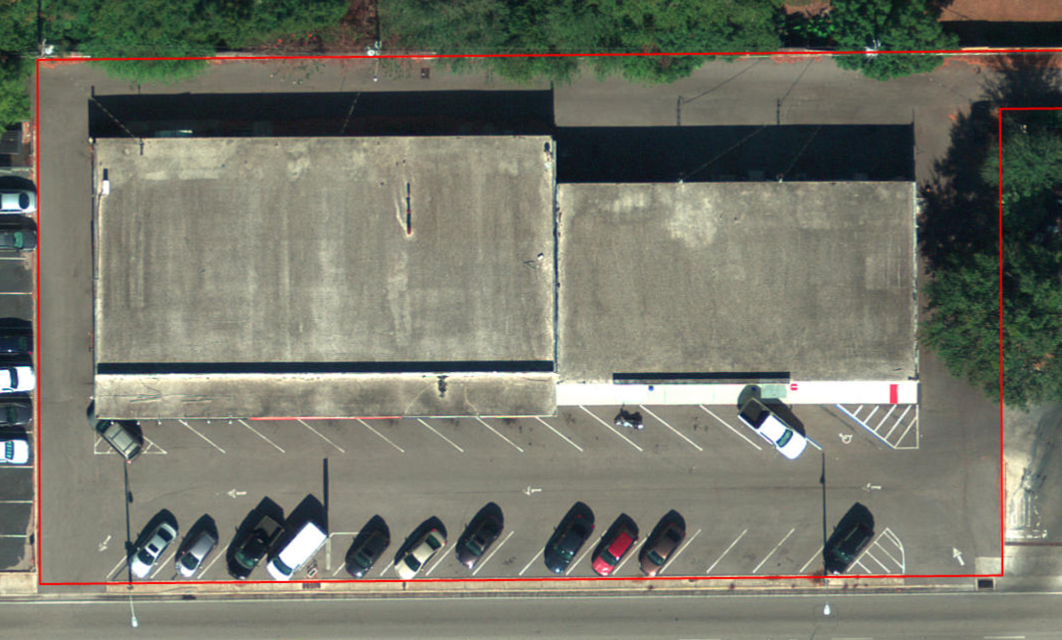 Example of counting parking spaces